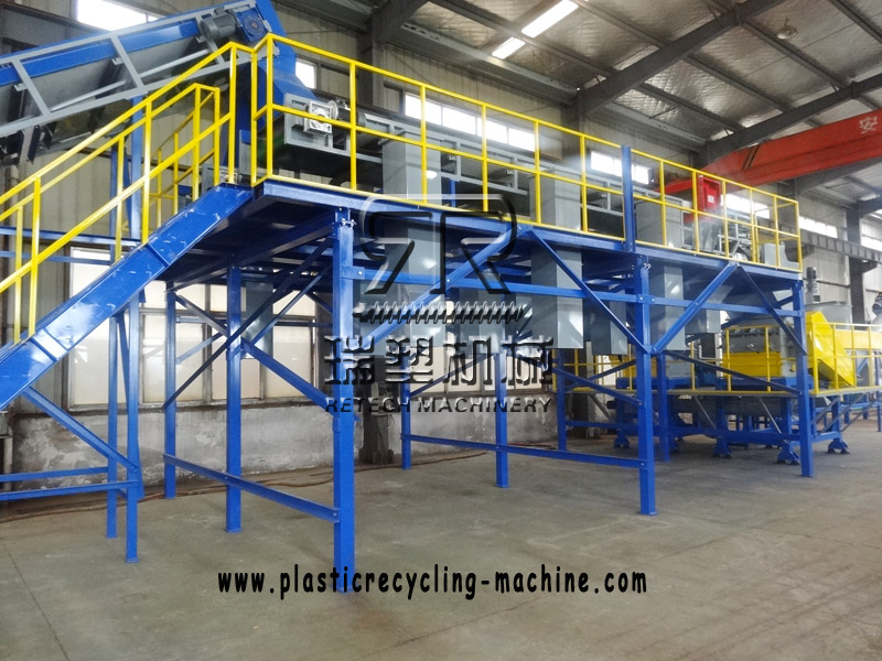Manual sorting machine sorter for plastic PET bottle HDPE bottle different color other objects