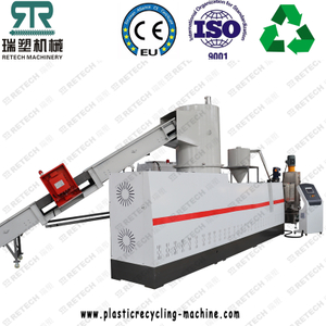 Hot Melted Cold Densifier EPS PS XPS XPE ABS Foam Sheet Rigid Double Stage Plastic Recycling Machine Pelletizing Line