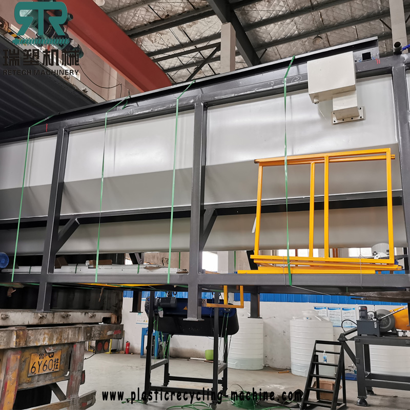 1000kghr PP PE ABS Hard plastic recycling line