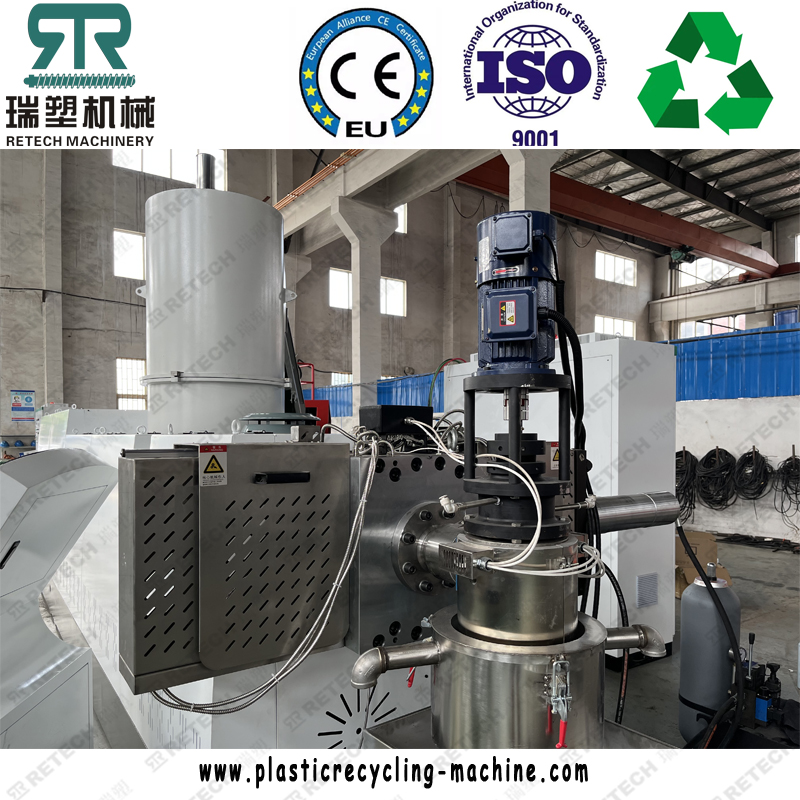 Direct One-step Process PE/PP/LDPE/HDPE/LLDPE Film Scraps Plastic Film Recycling Pelletizing Line