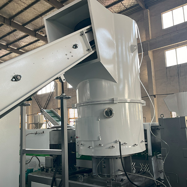 Polyolefin POF Heat Shrinkable Film Recycling Pelletizing Granulating Line 