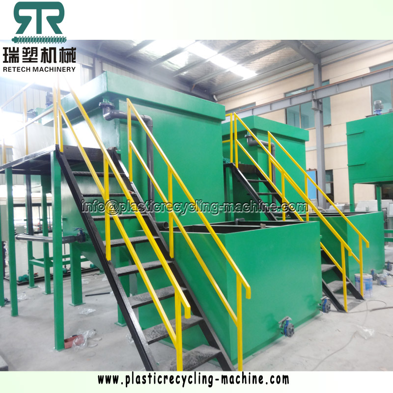 waste water treatment plant for plastic recycling line waste water