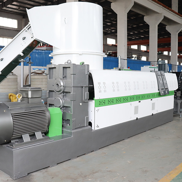 Polyolefin POF Heat Shrinkable Film Recycling Pelletizing Granulating Line 