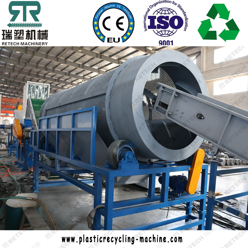 PS ABS PC HIPS plastic crushing washing recycling machine plant
